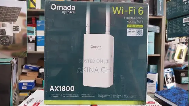 Tplink Omada Wi-Fi6 Ax1800 Indoor/Outdoor Access Point Eap603-Outdoor · Photo 1