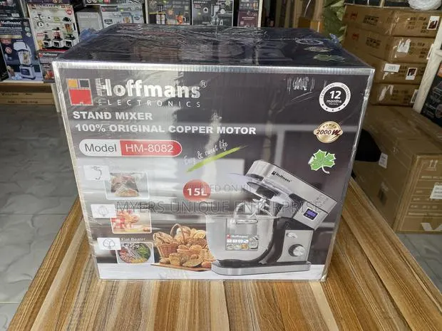 Hoffmans 15L Electric Stand Mixer - Twin Dough Hooks · Photo 1