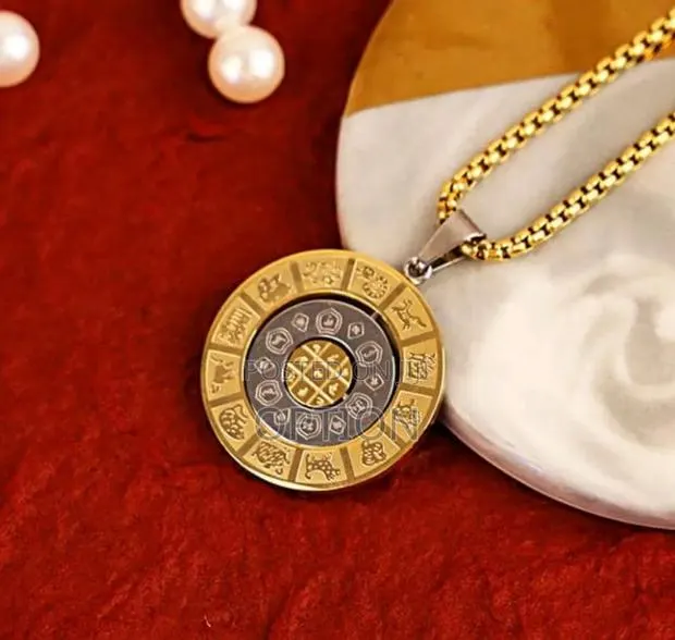 Zodiac Quantum Protection Luck Pendant · Photo 1