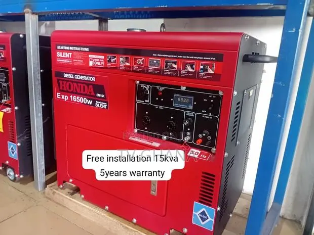 Honda 15kVA Heavy Duty Generator – Reliable Backup Power 15kva Genset · Photo 1
