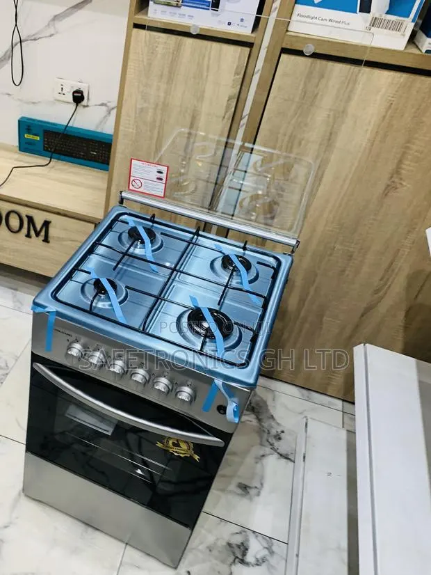 Ultra Modern Oven Grill 50x50 Volcano 4-Burner Gas Cooker · Photo 1