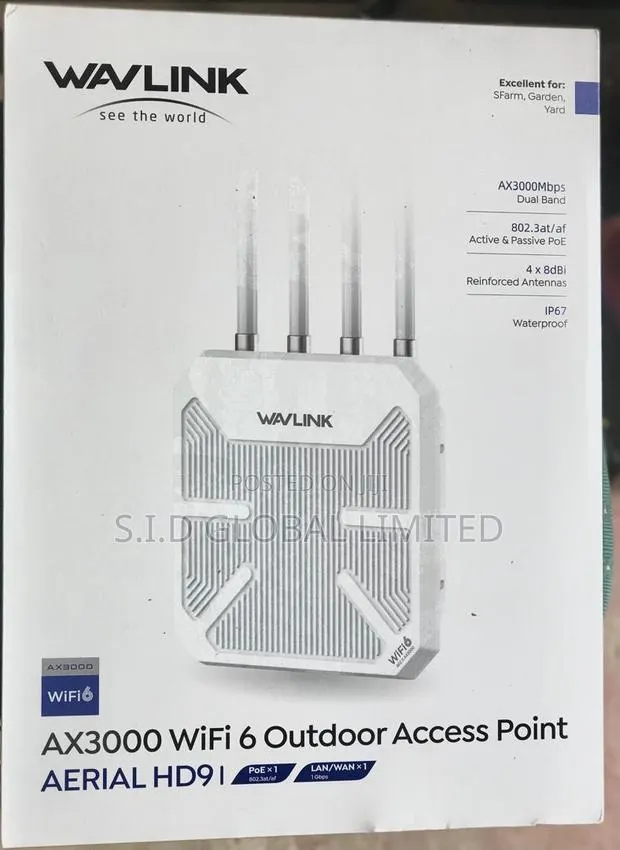 Easy Setup for the Wavlink Ax3000 Long-Range Outdoor Access Point · Photo 1