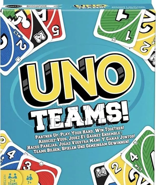 Uno Teams Card Game · Photo 1