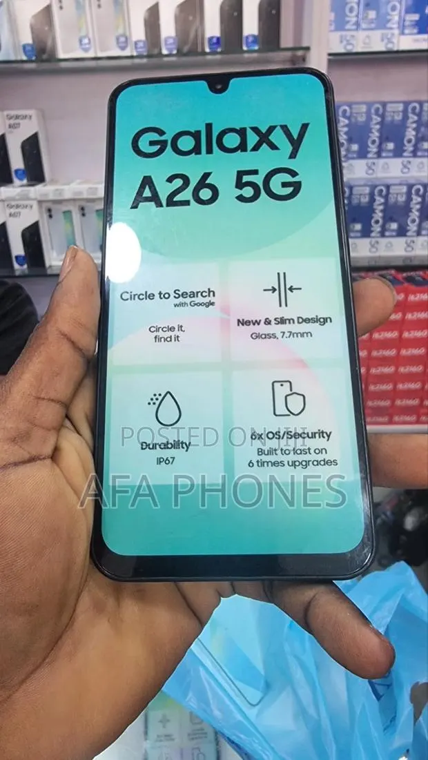 New Samsung Galaxy A26 256 GB Black · Photo 1