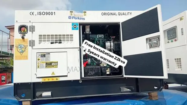 Perkins 22kVA Power Generator for Business Use · Photo 1