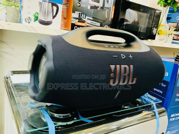 JBL Boombox 3 Black Portable Bluetooth Speaker Wireless Streaming · Photo 1