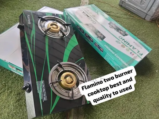 Flamino 2-Burner Gas Stove – Modern Design Reliable Performance · Photo 1