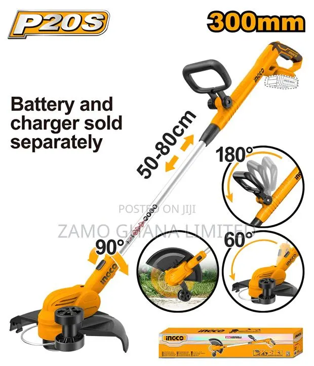 Cordless Grass Trimmer 20v - Cgtli20328 · Photo 1