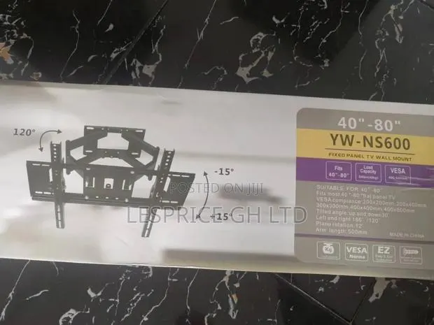 40-80 Inch Wall Bracket - Clean Look · Photo 1