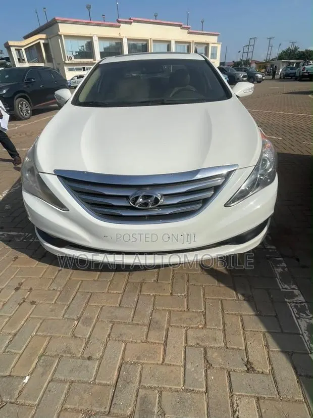 Hyundai Sonata 2014 White · Photo 1