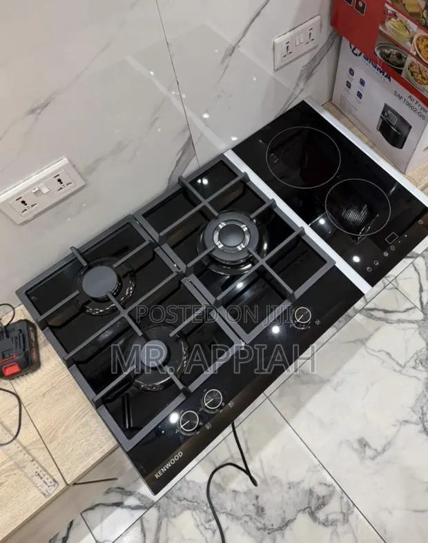 Premium Kenwood 90cm 4 Gas With 2 Electric Hob(Tempered Glass) · Photo 1