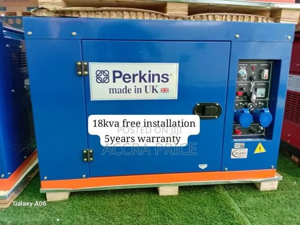 Spectra Dynamo Perkins 18kva Diesel Generator 18kva Diesel · Photo 1