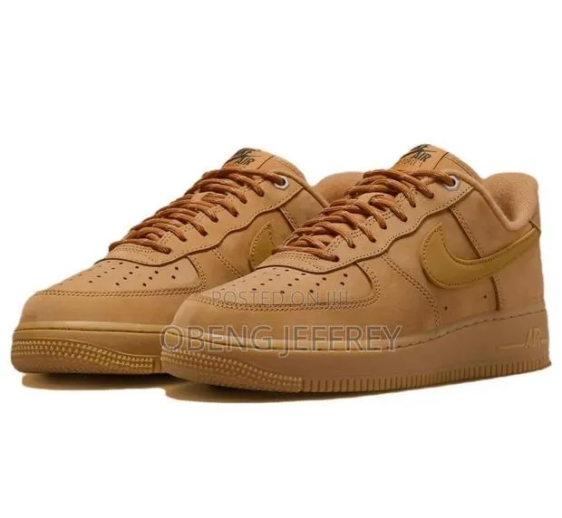 Original Nike Airforce 1’07 Wheat Brown · Photo 1