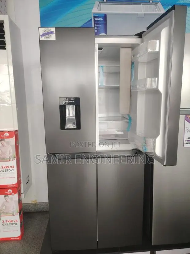 Roch 401l 4-Door No-Frost Fridge - Premium Matte Grey · Photo 1