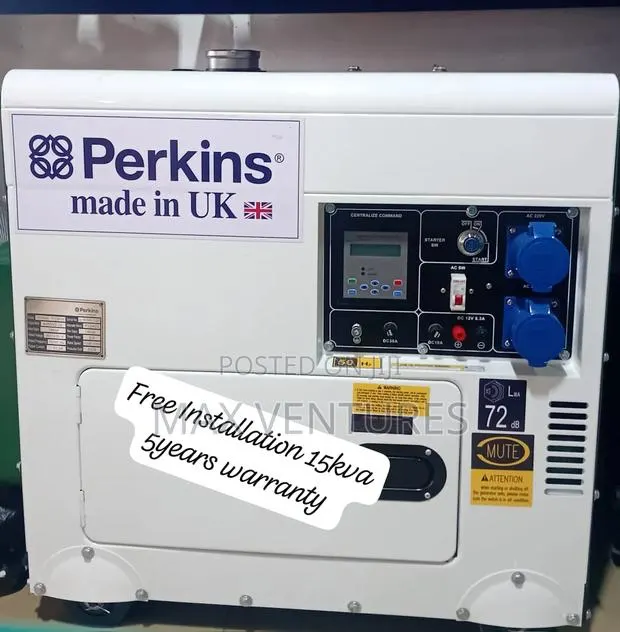 Original Perkins 15kva Diesel Gen – Reliable Fuel Efficient15kva · Photo 1