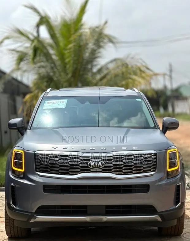 Kia Telluride 3.8 AWD 2021 Gray · Photo 3