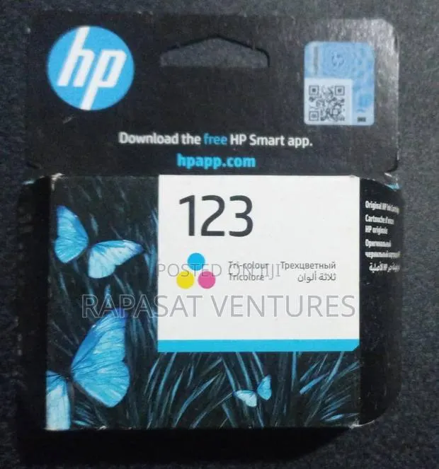 Hp 123 Tricolor Ink Cartridge · Photo 1