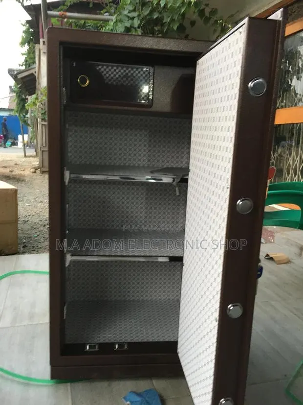 Fireproof High-security Safe Box With Built-in Lcd Display Locking · Photo 1