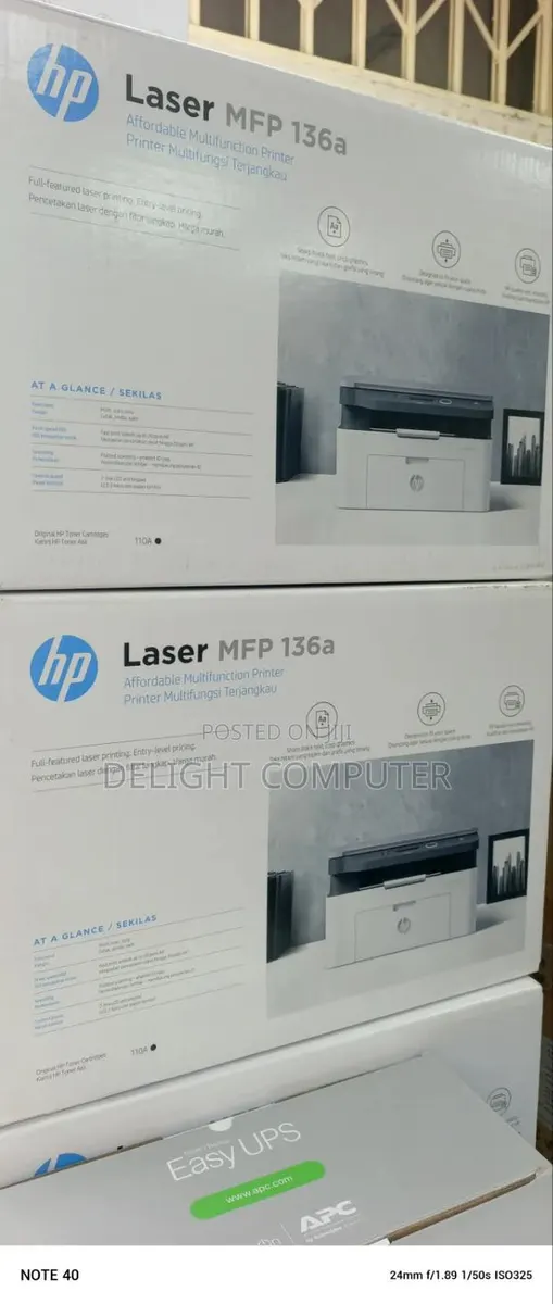 HP Laser MFP 136a Multi-Function Monochrome Laser Printer · Photo 1