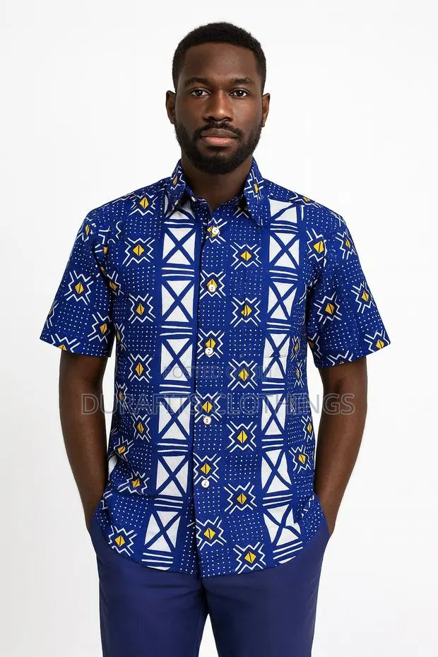 African Print Shirt for Men · Photo 1