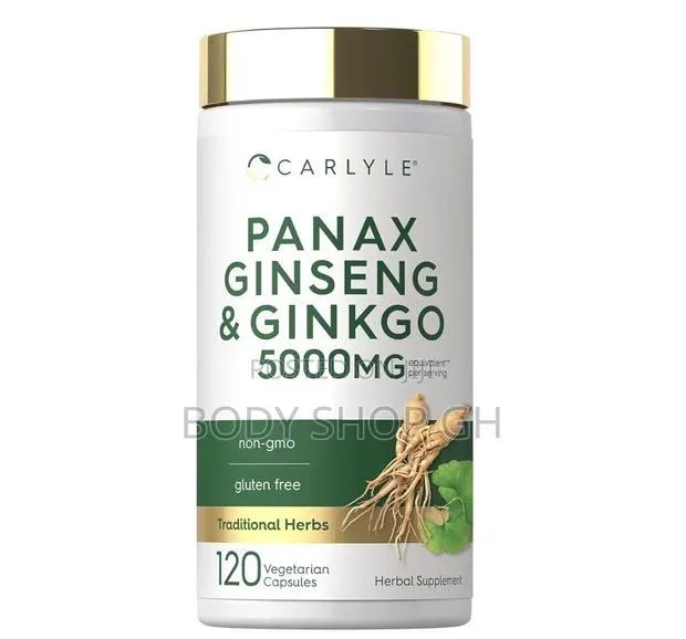 Carlyle Panax Ginseng + Ginkgo Biloba | 120 Capsules · Photo 1