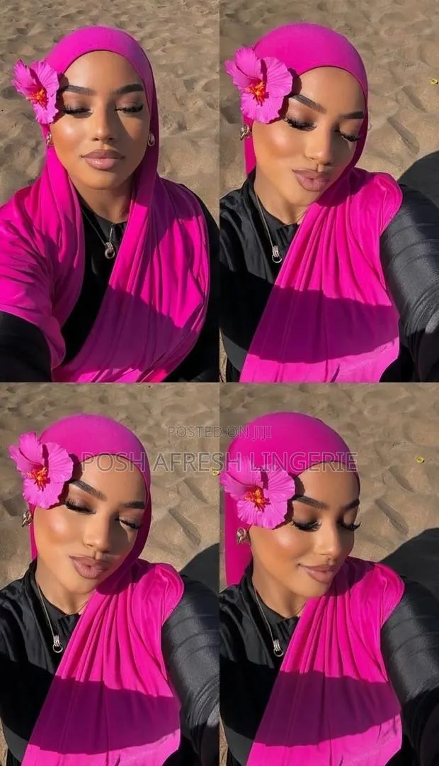 Headwrap Jersey Veil Scarf · Photo 2