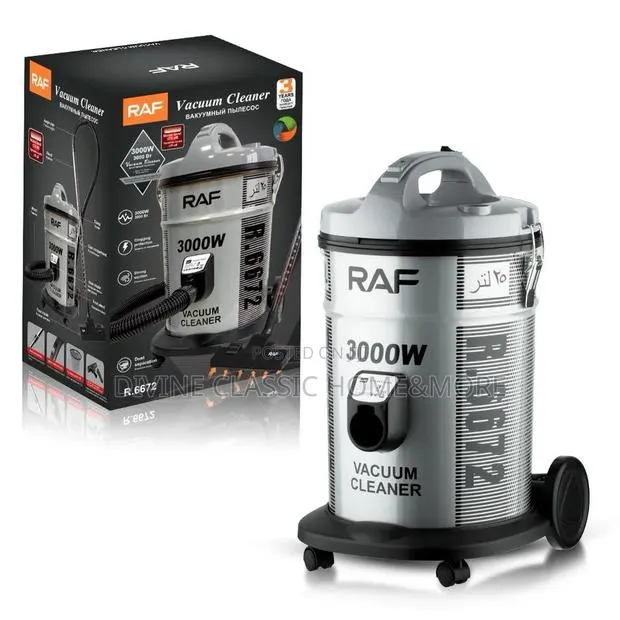 RAF R.6672 Rod Type Vacuum Cleaner 3000W 25L Large · Photo 1