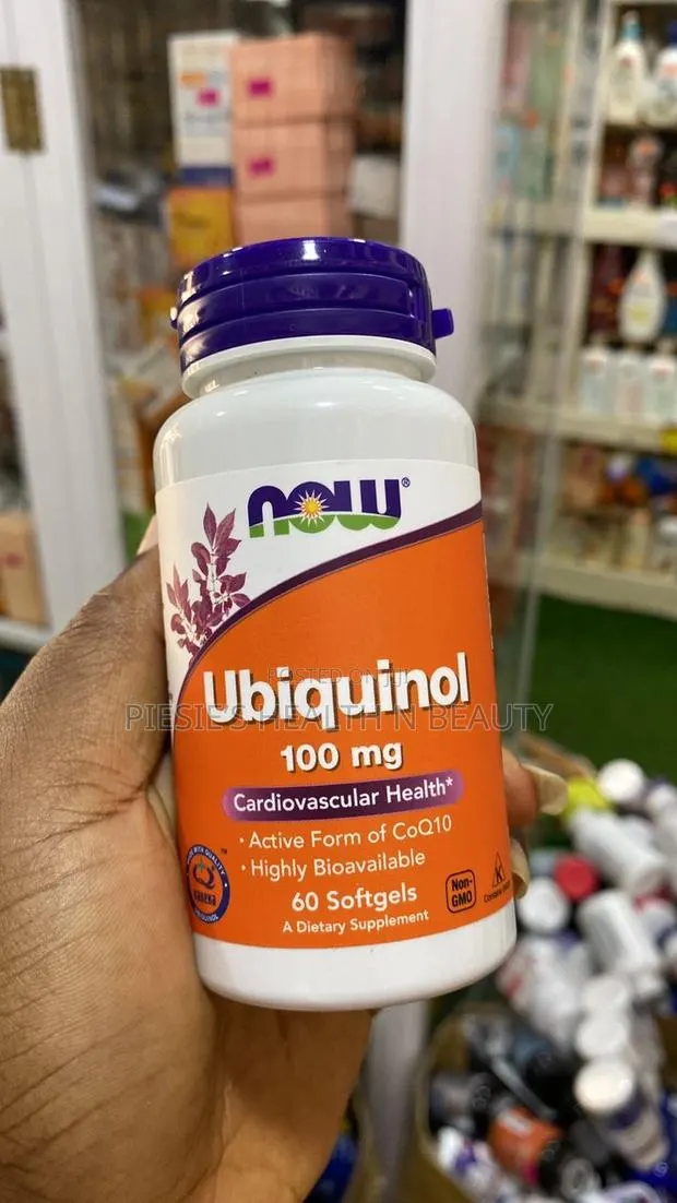 Now Foods Ubiquinol 100 Mg, (The Active Form Of Coq10), 60 Softgels · Photo 1