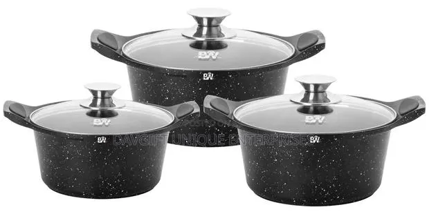 6pcs Nonstick Cookware Set · Photo 1