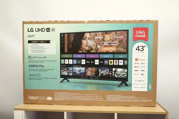 Lg43ua7100 43” · Photo 1