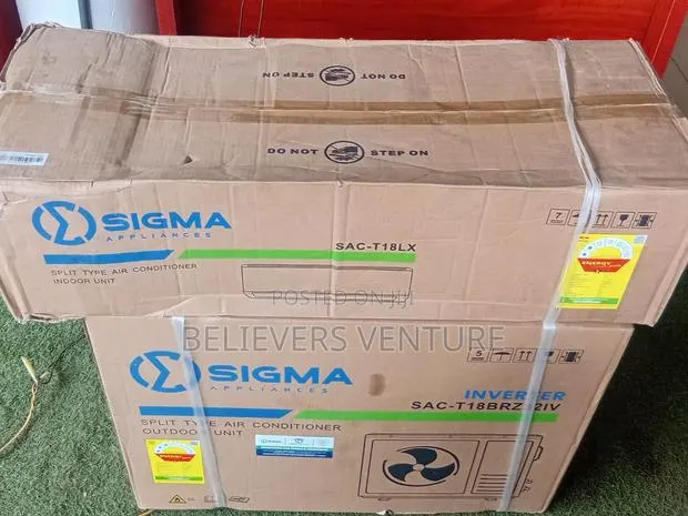 Sigma 2.0HP Split AC – Smart Cooling, Quiet Operation 2.0hp AC · Photo 1