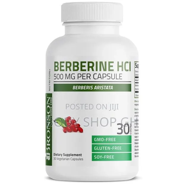 Bronson Berberine as Berberine Hci Berberis Aristata 500mg · Photo 1