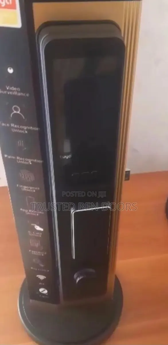 Tuya App Wifi Smart Door Lock for All Doors (Audio+video Surveillance) · Photo 1