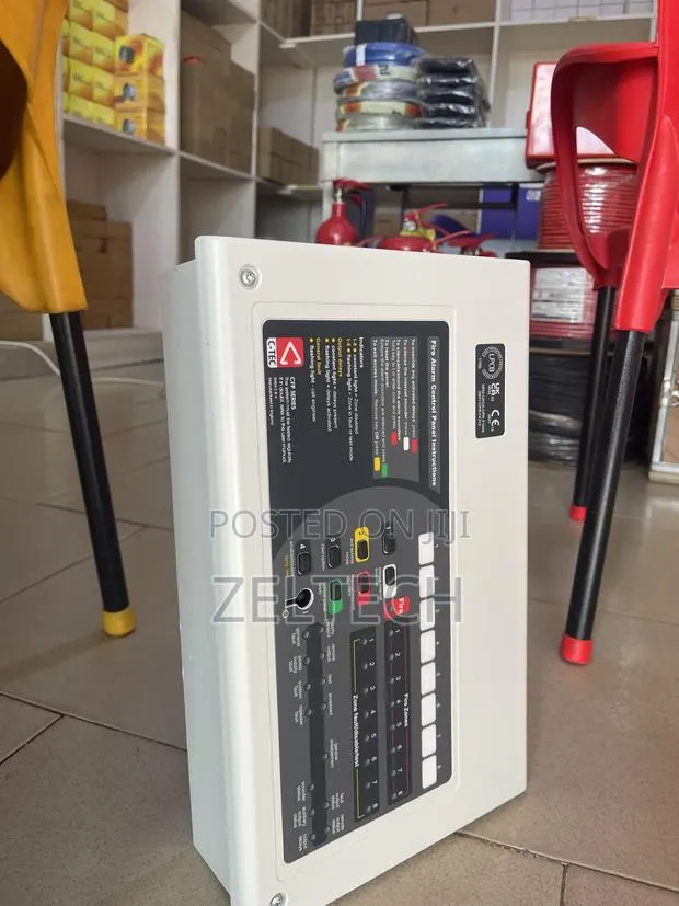 C Tech Conventional 2 Zone Fire Alarm Panel, 4 Zone,8 Zone · Photo 1
