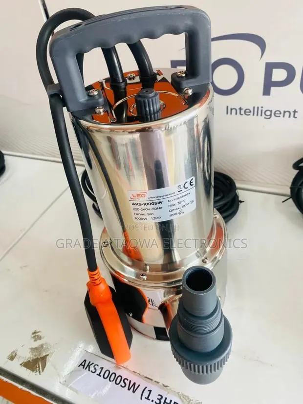 Leo AKS-1000SW Stainless Submersible Pump · Photo 1