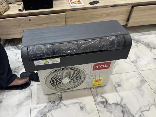 Choose Durable TCL 1.5hp Dual Inverter Ac Dark Gray Wooden Finish. · Photo 1