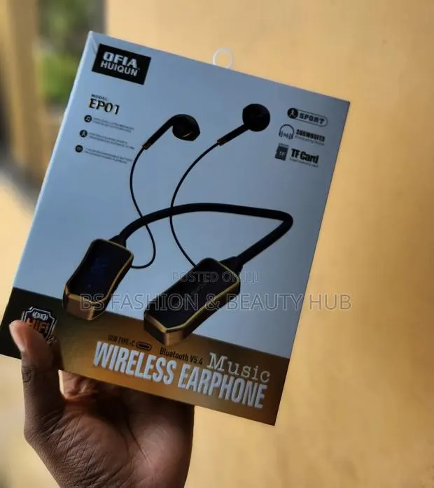 Neckband, Wireless Headphones With High Sound Quality. · Photo 1