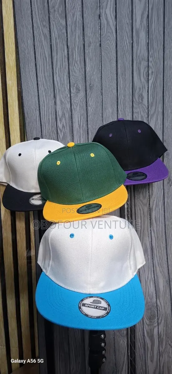 Two-Tone Snapback Cap, Adjustable · Photo 1