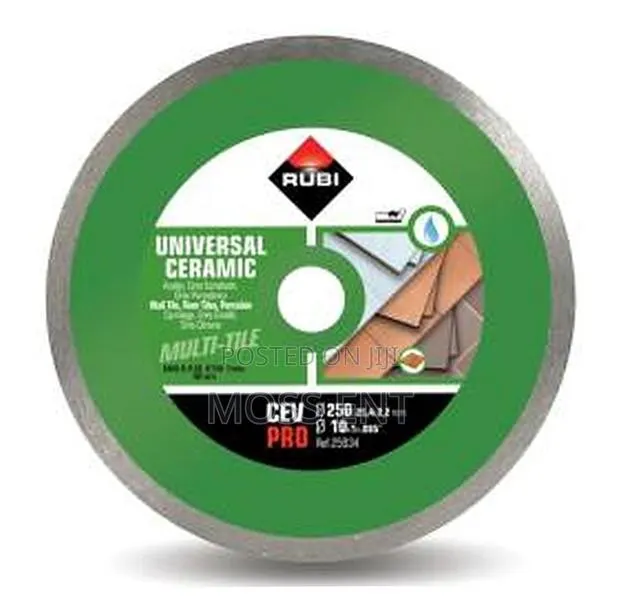 Cev 180 Pro > 7inch Ceramic Tiles Diamond Cutting Blade - Rubi-25912 · Photo 1