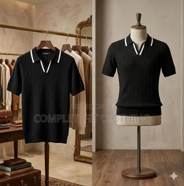 Premium Classy Knitted Club T Shirts for Men · Photo 1