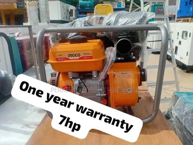 Appealing 7hp Ingco 2 Inch Petrol Single Stroke Engine Pump · Photo 1