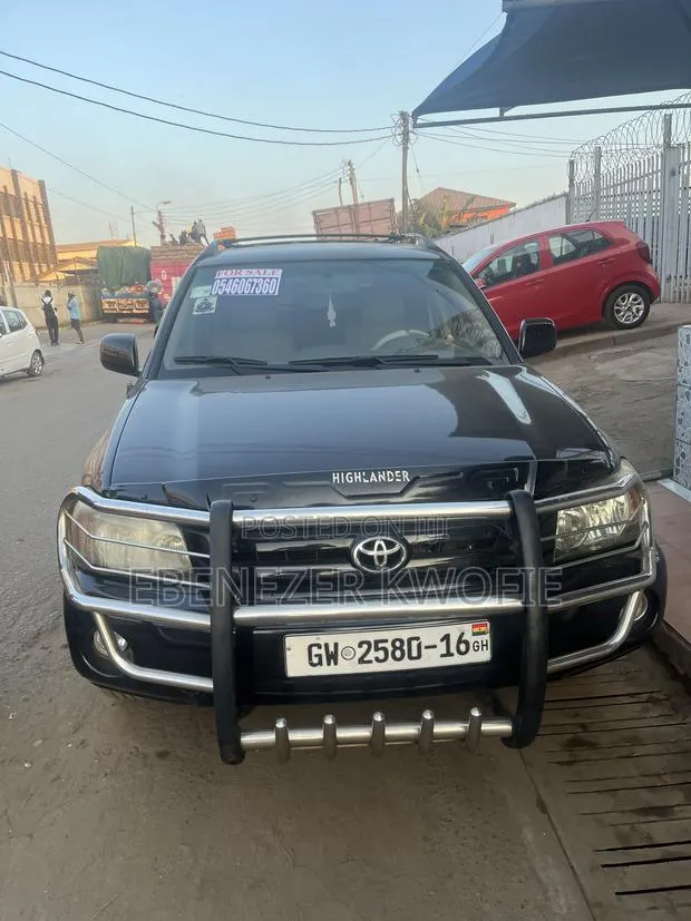 Toyota Highlander 4x4 2007 Black · Photo 1