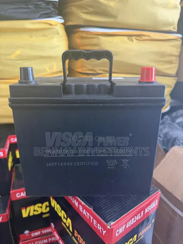 11 Plates 12Volts 45Ah Visca Battery Big Pole/Terminal · Photo 1