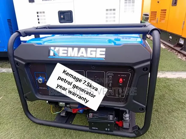 Kemage Generator 7.5kVA – Reliable Petrol Power for Every Day · Photo 1
