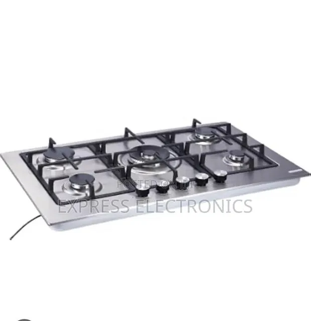 Zealous Sleek Midea 90cm 5 Burner Gas Hob| Stainless Steel [90G50ME] · Photo 1