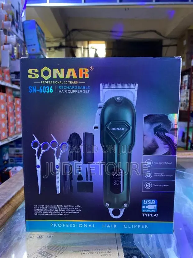 Rechargeable Hair Clipper Set · Photo 1