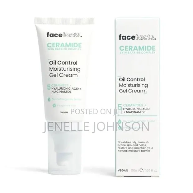 Face Facts Ceramide Oil Control Moisturising Gel Cream - 50ml · Photo 1