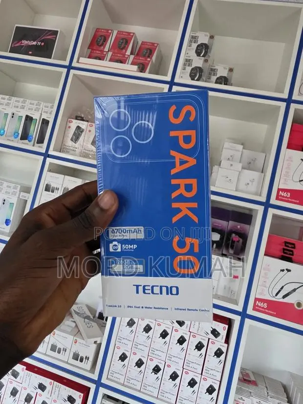 New Tecno Spark 50 128 GB Gray