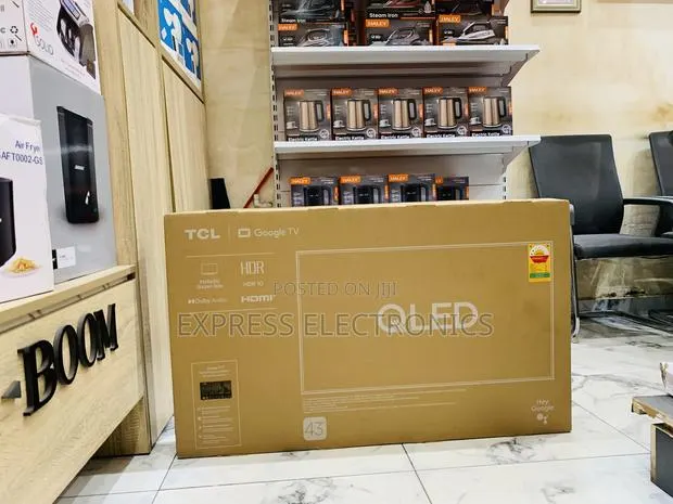 Slim Sleek Black TCL-43s5k TCL Tv 43 Smart Satellite Andriod · Photo 1