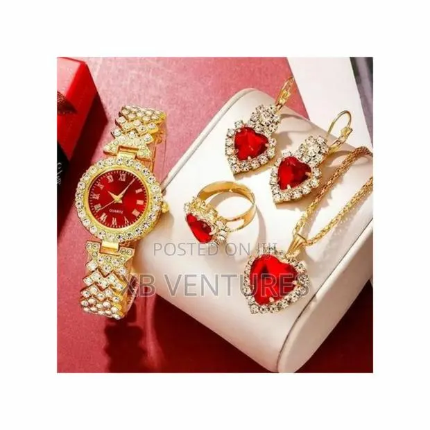 5-Piece Set of Gold Luxury Watches · Photo 1